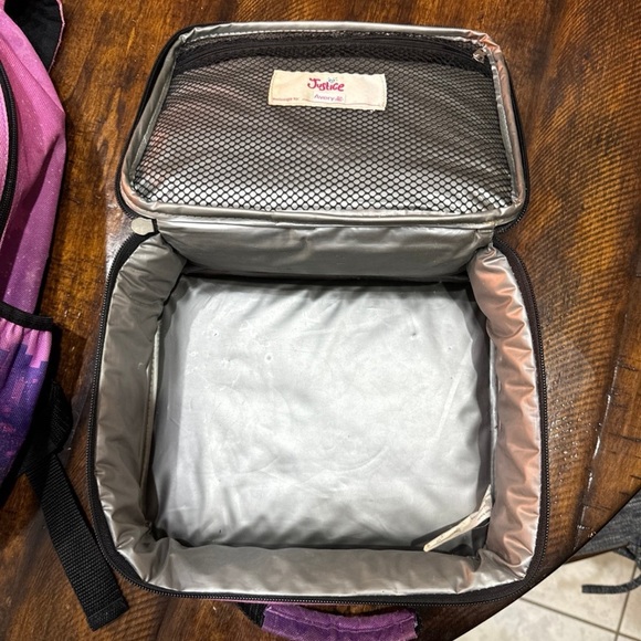 Justice Paris backpack and lunchbox - Picture 3 of 7